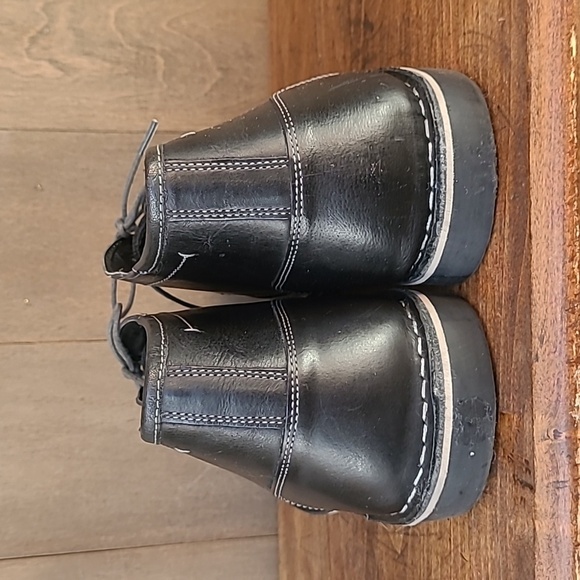 EUC Steve Madden Harken 017 Men\'s sz 13 Black Leather Chukka Boots main image 5